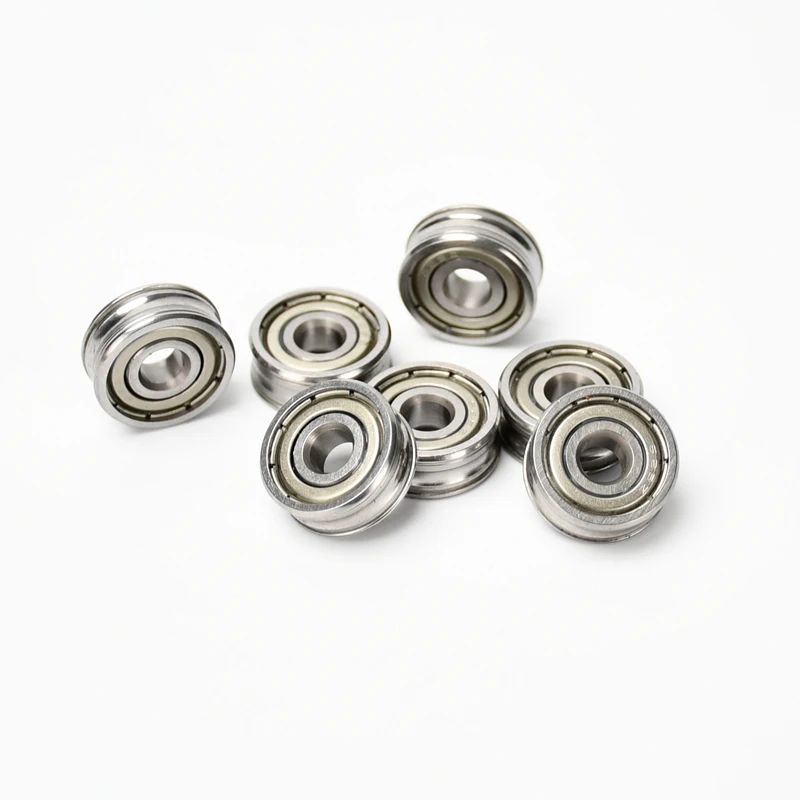 U623ZZ 3*10*4mm U604ZZ 4*13*4mm U624ZZ V U Groove Guide Bearings