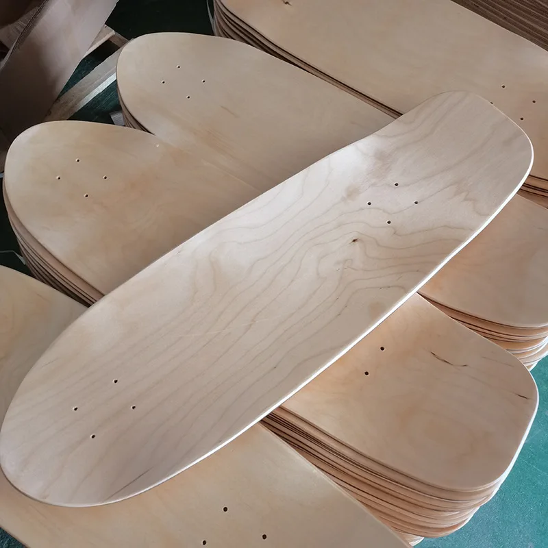 Wholesale 7ply 31.5 Inch Blank Custom Canadian Maple Skate Board Old