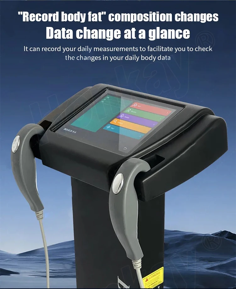 Newest Body Fat Analyzer Composite and Muscle Analyzer With Bioimpedance Machine With Printer Bioelectrical Impedance Analysis