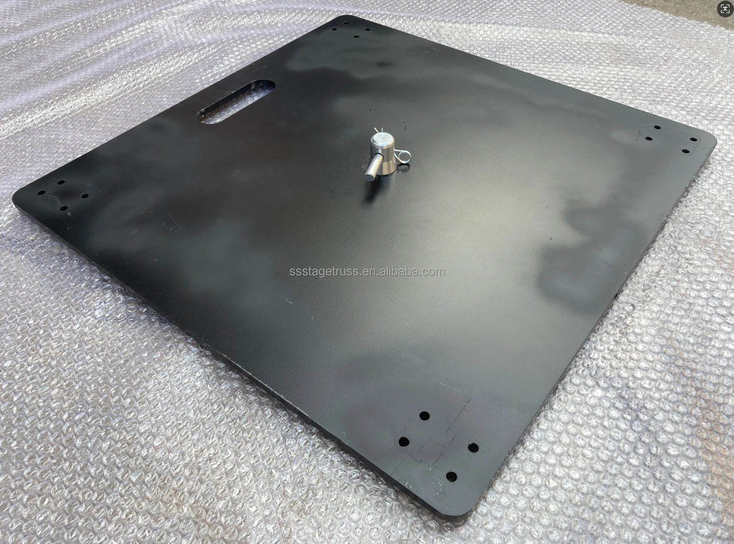 product adjustable 18 32m aluminum display stand height t shape light  iiron base 60kg load bearing-9