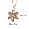 Pezzo di fiocco di neve