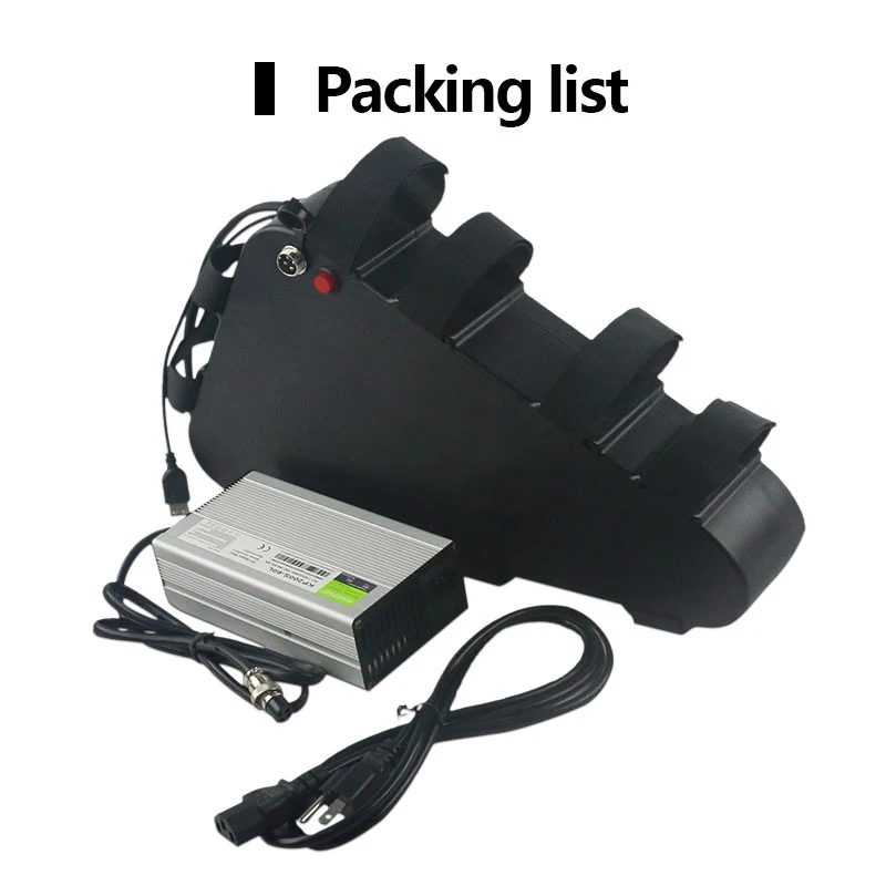Manufacture Waterproof Triangle Bag 48v 14ah Triangle Ebike Battery