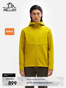 Autumn Men's 2026 New for Professional Windproof Soft Shell Stand Collar Zipper Charge Jacket