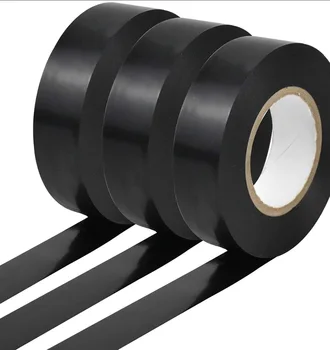 0.15mm*17mm*18m Fire Proof PVC Rubber Adhesive Wire Tape for Automotive Electrical Use Heat Insulation