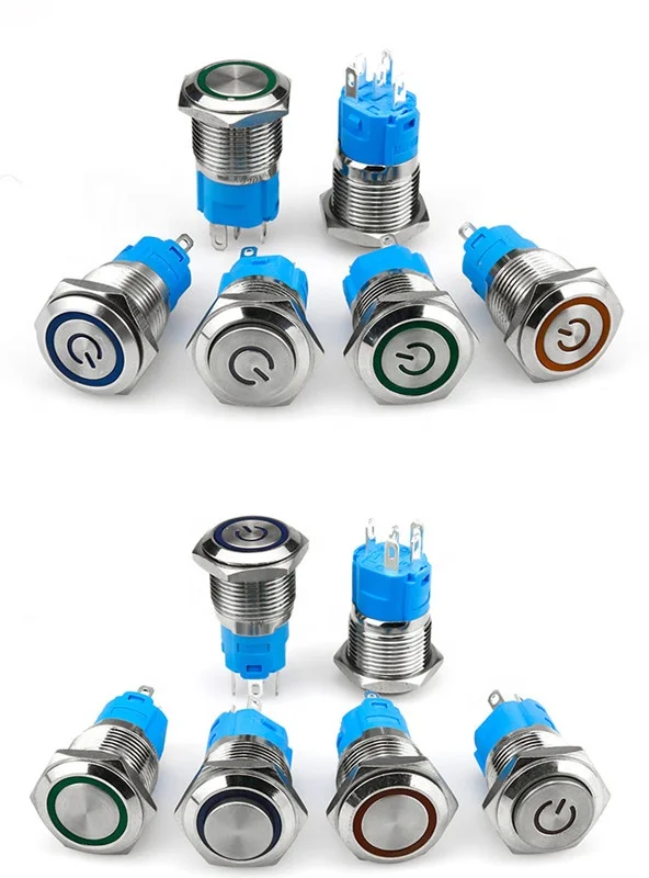 Sealed Industrial Momentary Limit Microswitch With Wire