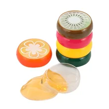 Clear Slime Crystal Clay DIY Fruit Putty Creative Children Stress Relief Toys DIY Crystal Mud Kids Gift Fruit Jelly Slime Jelly