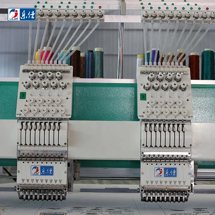 Dahao Computer High Speed 9 Needle Tajima Industrial Computerized Flat Embroidery Machines