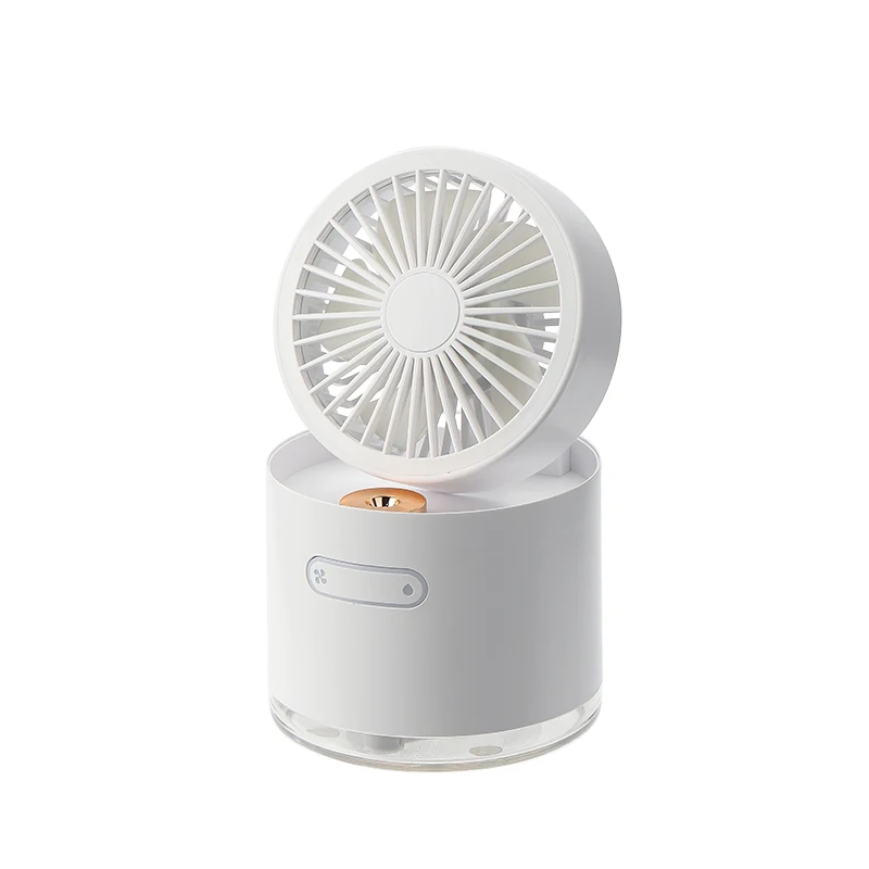 Folding Water Mist Fan Usb Mini Portable Humidifier Desktop