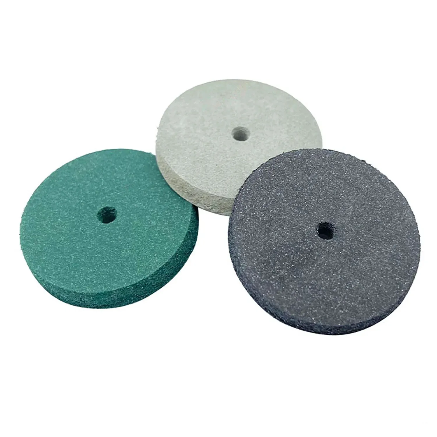 30Pcs/Bag Mixed Colors Rotary Tool Rubber Polishing Wheels for Laboratory Jewelry Dental Instruments Dental Products