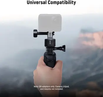 NEEWER Action Camera Accessories Magnetic Quick Release Tripod Mount Adapter Set for GoPro Hero 13 11 10 9 8 Max Osmo Insta360 detail image