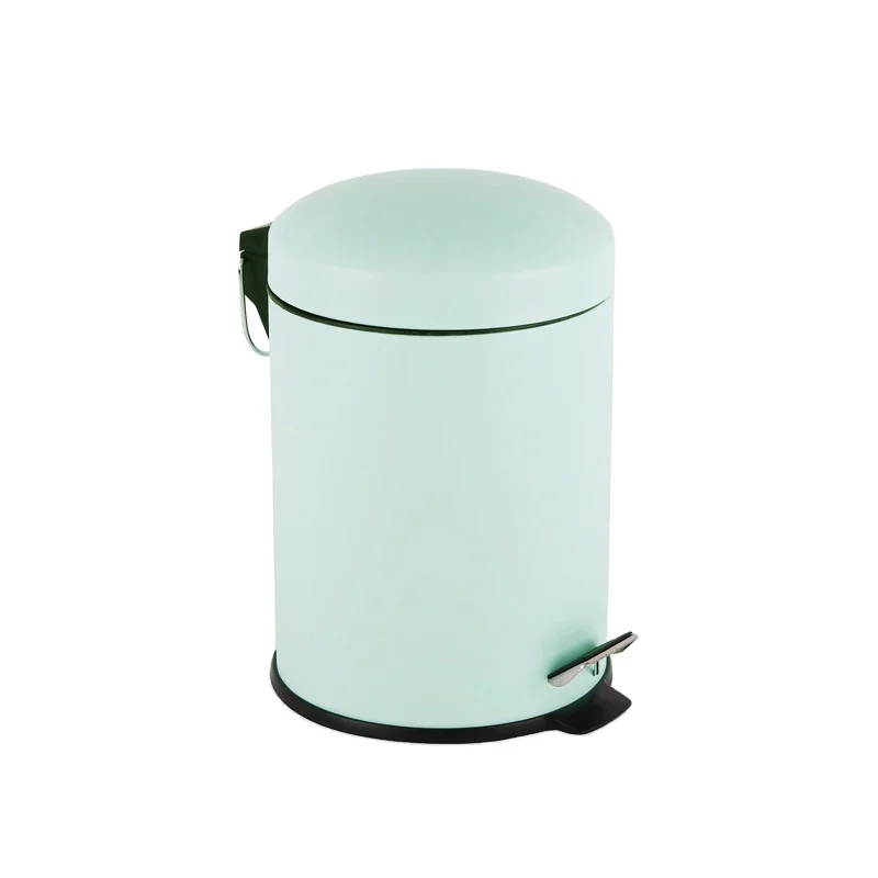 mint green paint have inner basket in colorful pedal bin - buy