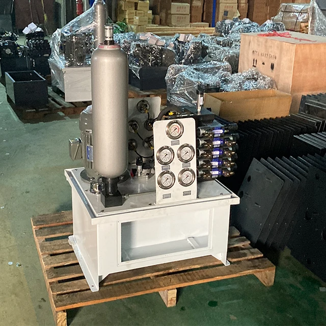 Hydraulic Power Pack Hydraulic Pump Unit With Accumulator 0.75kw 1.1kw