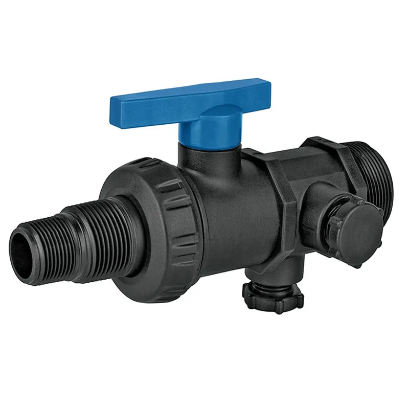 Factory Outlet Adjustable Sanitary Union Polypropylene Male Threaded Multi Joint of Water tank Ball Valves
