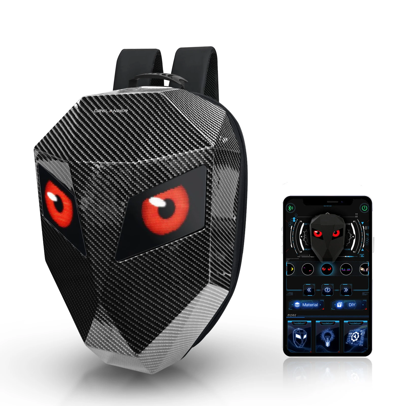 Waterproof Led Motorcycle Backpack With Soft Handle Oem