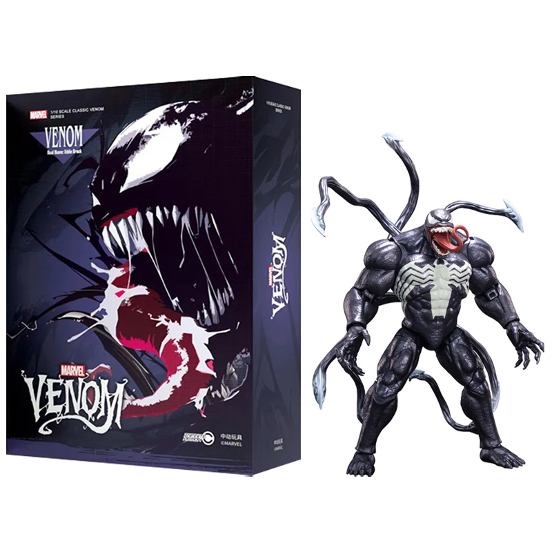 Marvel Venom フィギュア 22cm Zd Toys 22cm Venom Action Figure Collectible with Accessories