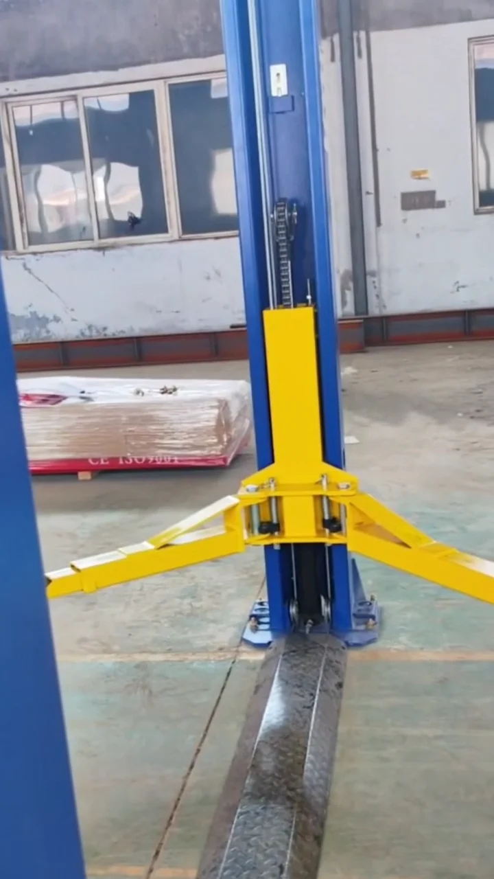 Ce Approved 4000kg 4t Manual Release Car Two Post Lift Car Lift Auto
