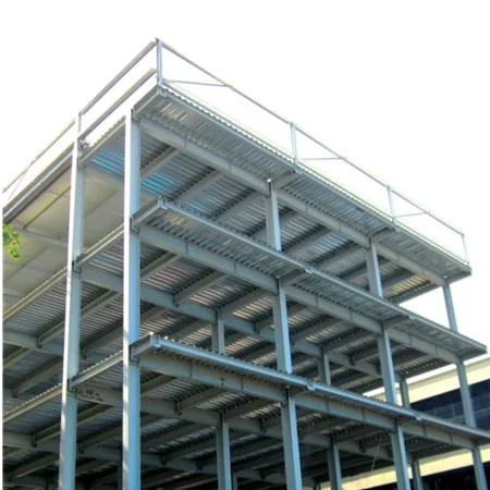 Multi-Storey Prefab Motel Design Prefab Steel Structure Building Two Storey Steel Structure House Hotel Buildings