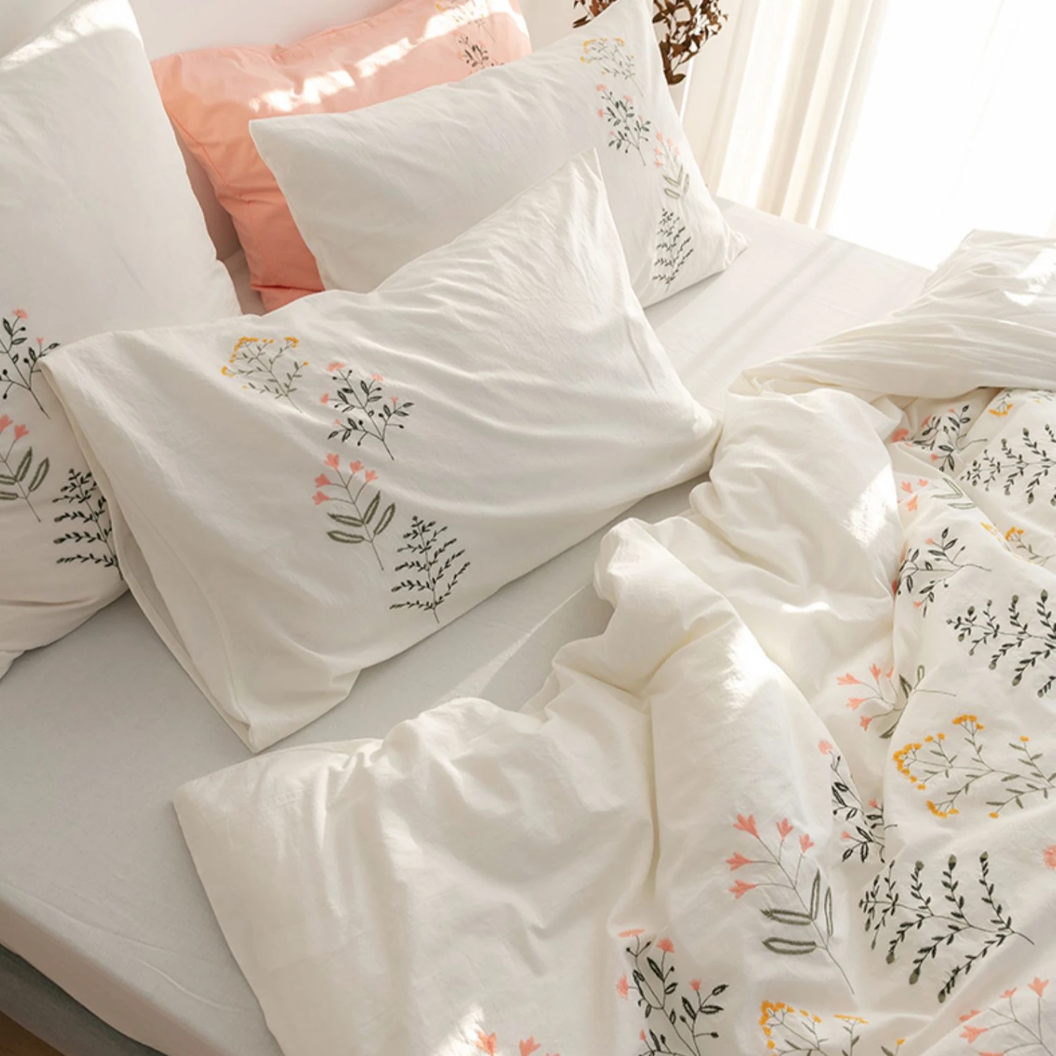 OEKO-TEX Organic cotton embroidery bedding sets| Alibaba.com
