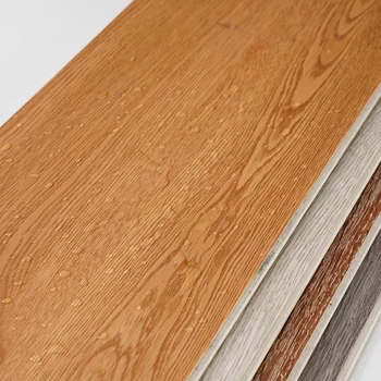 New Design Easy Install Spc and Lvt Flooring Vinyl Floor Wood Grain Brown Fireproof Waterproof Laminate with Spc Floor Mattress