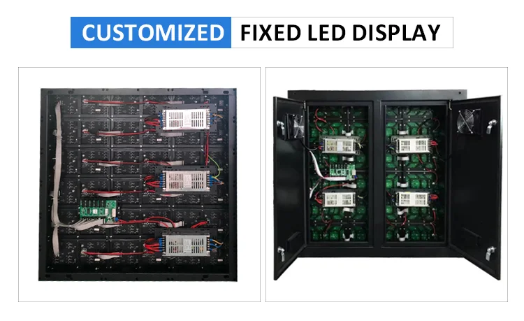 Outdoor Waterproof P10 LED Matrix Screen - Full Color