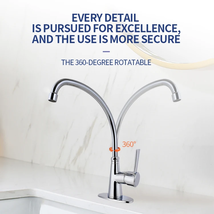 Restaurant Sink Faucet 3/4 Threaded Spout Industrial Equipment Kitchen