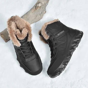 Sport Men\'s High Top Fur Winter Boots s-l400.jpg main image 4