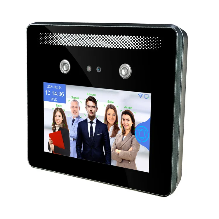 TIMMY AI05 WDR Multi Person Face Recognition Register Time Attendance System