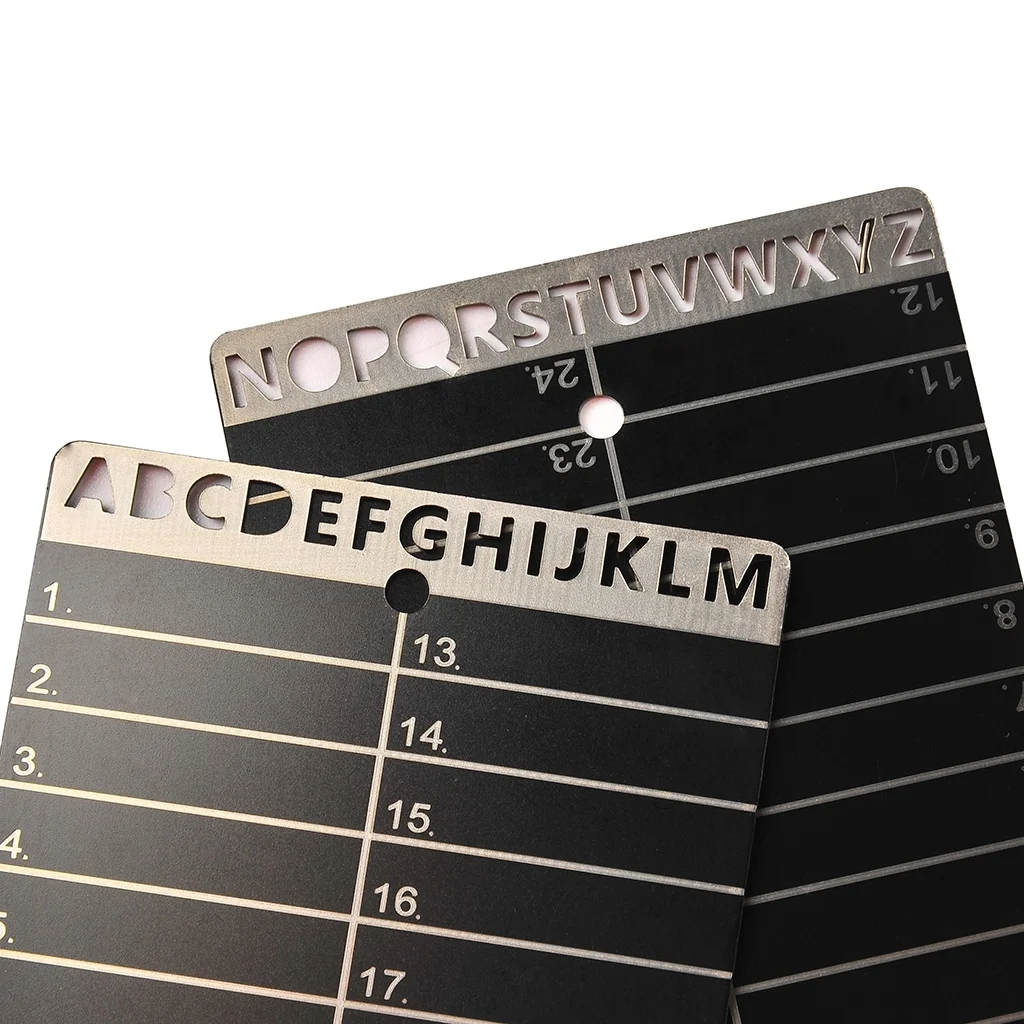 Crypto Seed Steel Plates Secure Storage for Wallets