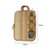 Sac à ustensiles de cuisine kaki (sac individuel)