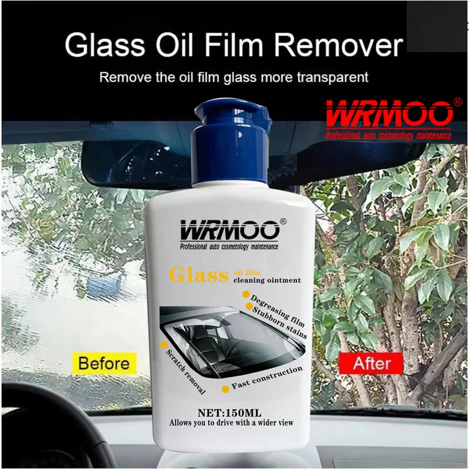 windshield cleaner oil film remover to
