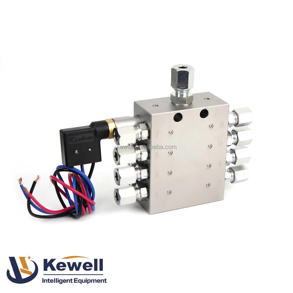 SSV Progressive Lubrication Metering Grease Feeder Dispenser Block Device Oil Divider Valve Injector Distributor Mining