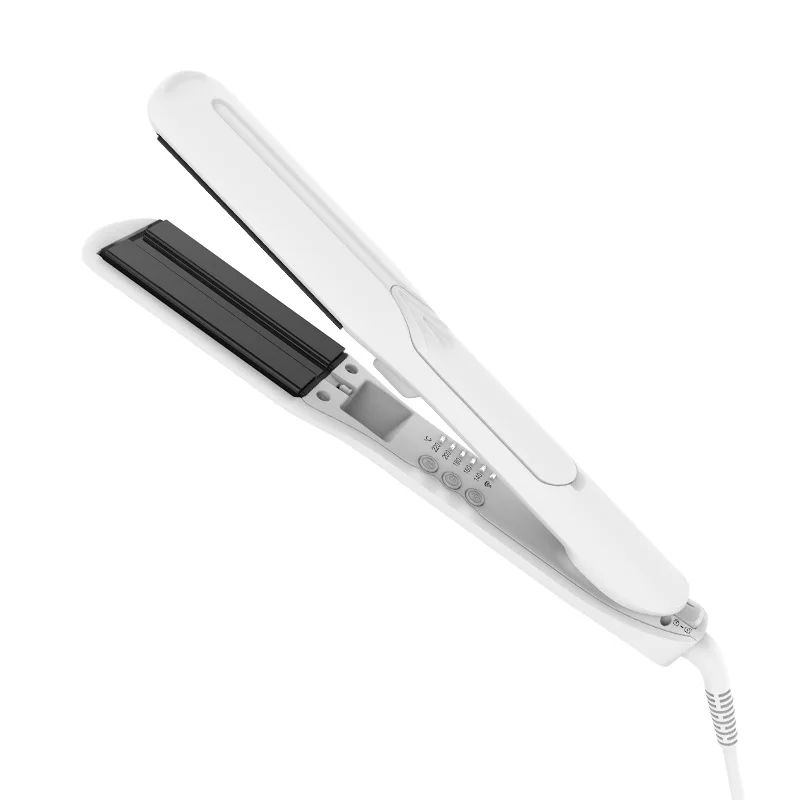 Ultrasonic Cool Steam Infrared Function for Hair Treatment 7ml Water Tank 2 in 1 Hair Straightener and Curler