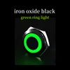 Luce ad anello verde nero