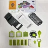 Vegetable slicer  16 piece set with 3 spoons
