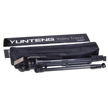 Yunteng VCT-880 Professional Studio Tripod With Gimbal for Camera Tripod detail image