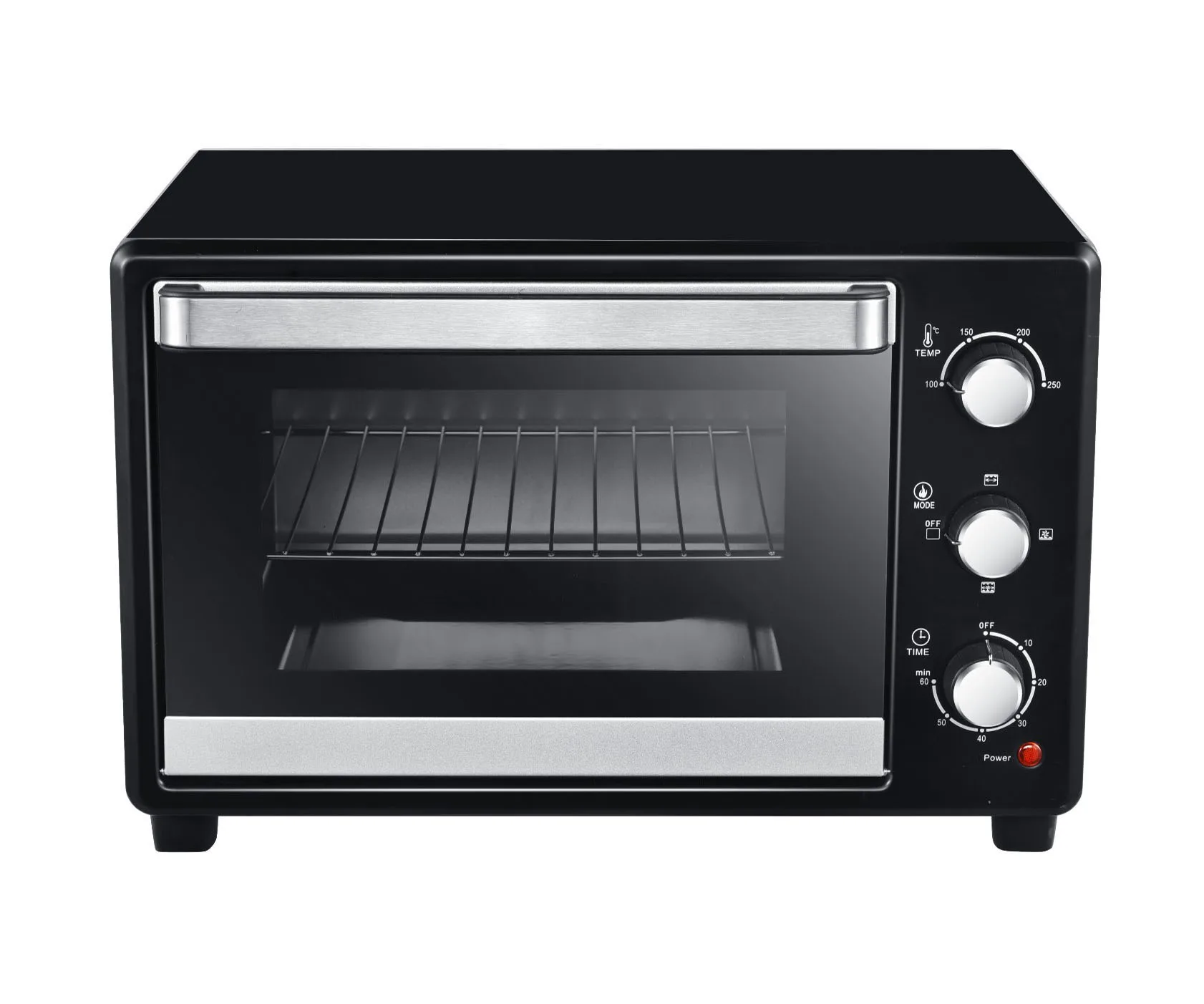 China Factory 28L Electr Oven with Hot Plate Mini Electr Oven Pizza Maker Machine Electric Oven