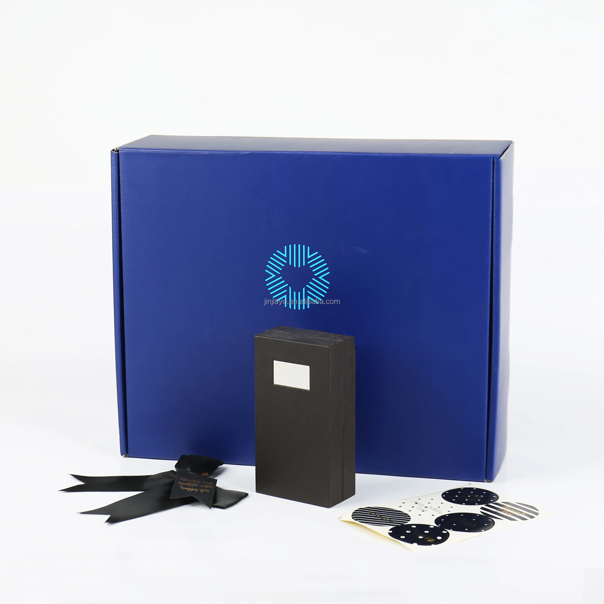 High Quality Custom Corrugated Shipping Box Exquisite Paper Mailer with Embossed Logo Printing for Perfume Gift Product