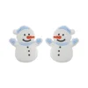 Snowman Focal bead Pastel Blue SA130