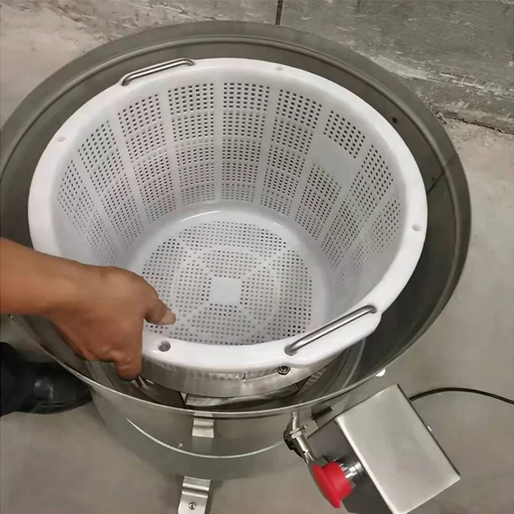 Potato Chips Centrifugal Dehydrating Machine Salad Rotating Centrifugal Vegetable Dewatering Machine