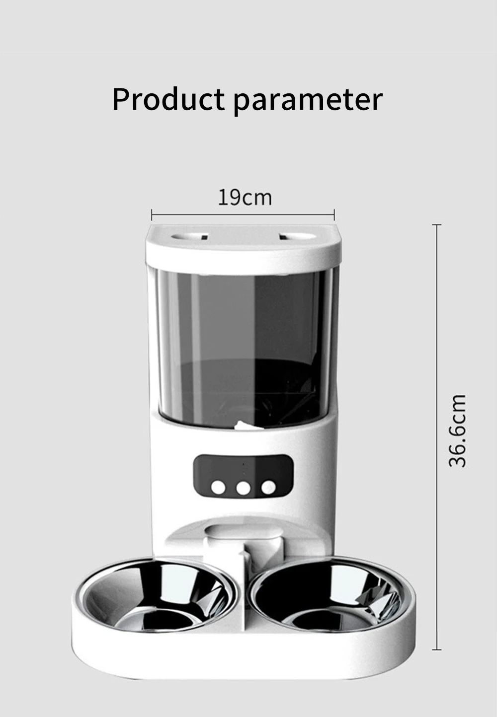 Newest Multifunction Pet Food Feeder With Camera Wifi Pet Bowls&feeders