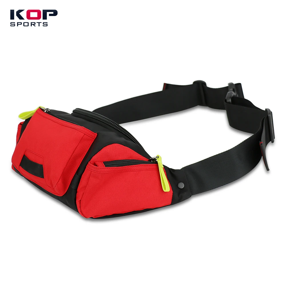 Kopbags Custom Print Logo Fashion Running Belt Bag Travel Sport Men Waist Bag Funny Pack factory
