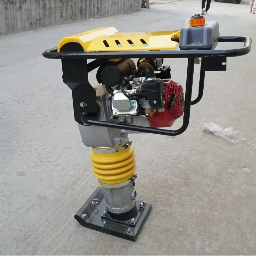 Хонда Gx160 бензиновый портативный 5 л.с. двигатель Honda небольшой трамбовочный уплотнитель трамбовщик