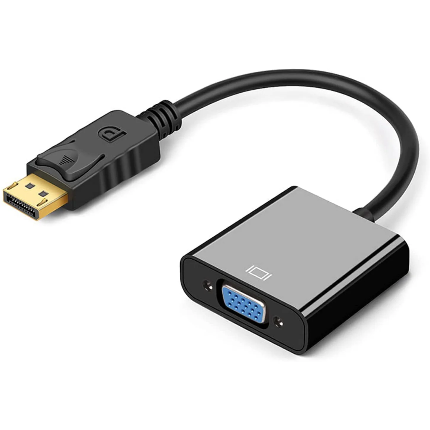 Displayport DP to VGA Adapter Converter Cable for macbook to HDTV