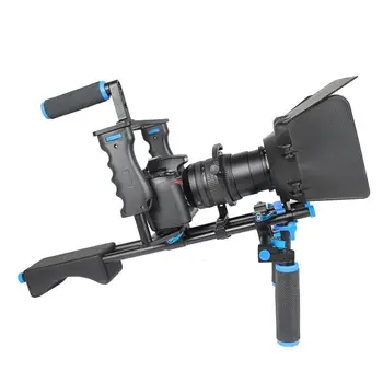 YELANGU D221 Professional Dslr Shoulder Rig Kit DSLR Video Camera Stabilizer Movie Shooting Equipment