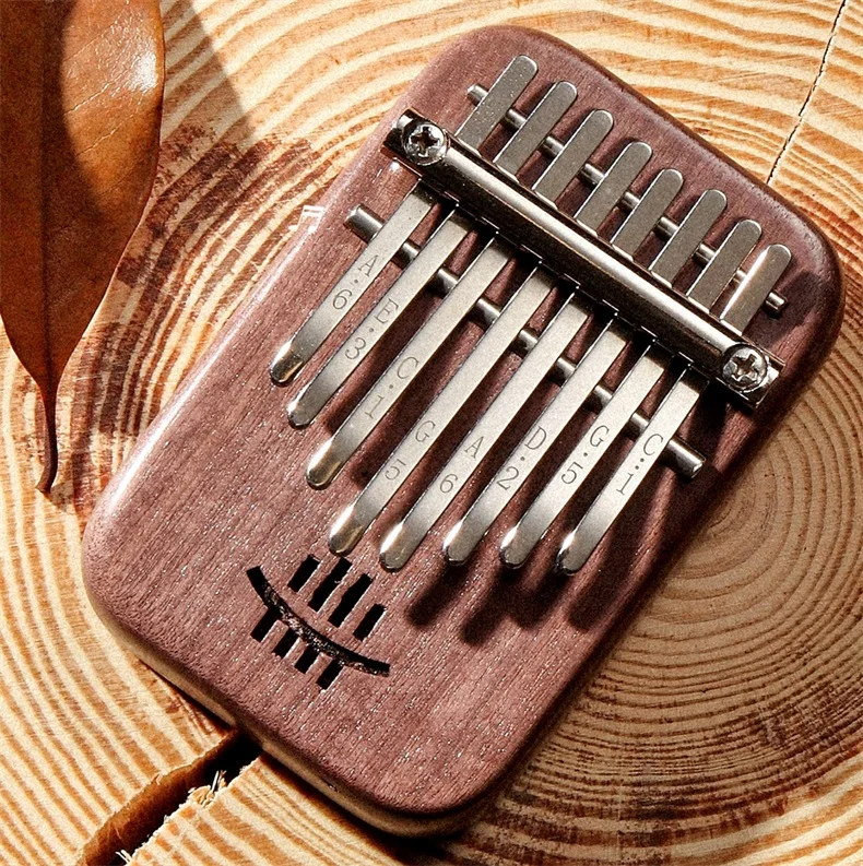 Factory Wholesale Mini Kalimba 8 Key Pocket Kalimba