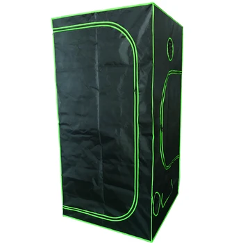 Complete Indoor Box Hydroponics 600D / 1680D Mylar Plant Grow Tent Fabric