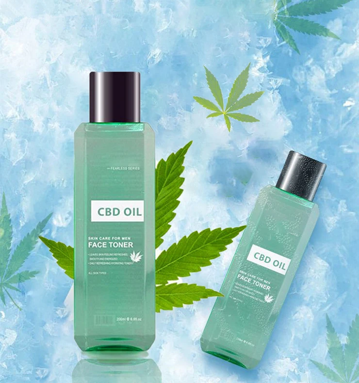 designed for men hot selling green tea face toner moisturizing