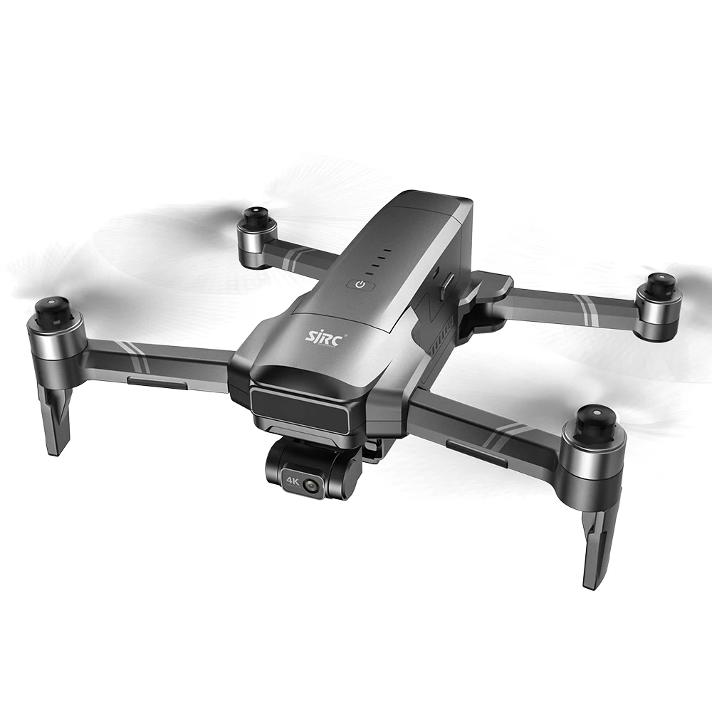SJRC F22 S2 Pro 4K Drone Professionnel Cardan 2 Axes FPV GPS 6KM RC Quadrirotor Avec EIS évitement D'obstacles Pliable Dron