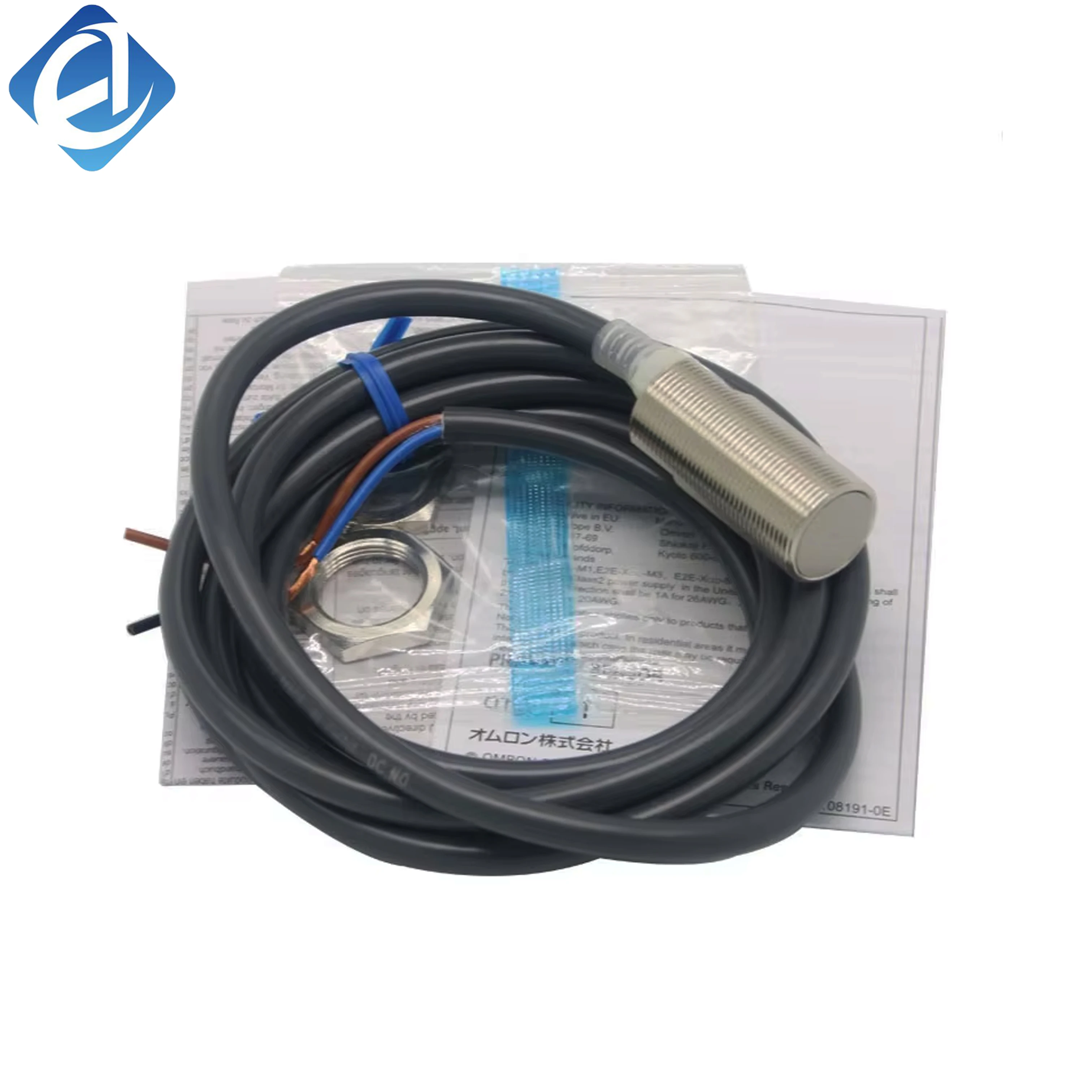 New Original Omron E2E series inductive proximity sensor. With 5mm sensing distance, it provides stable metal detection, quick signal response and strong anti-interference capability. Widely applied in mechanical limit sensing, position detection, countin