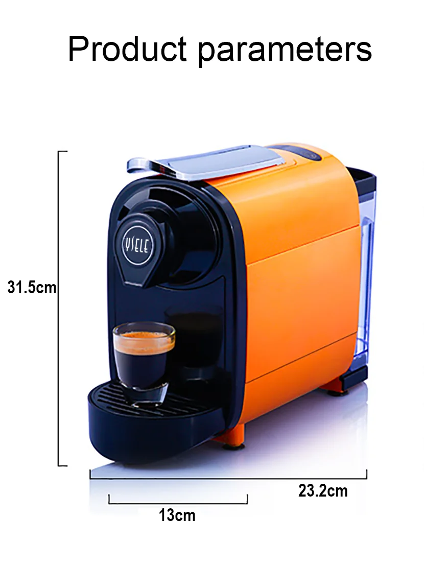 Espresso Capsule Coffee Machine Nespresso Ground Maker Coffeecapsule